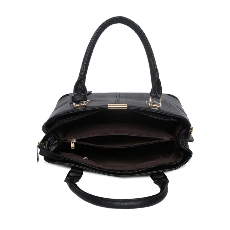 Women's Leather Handbag (Black)
